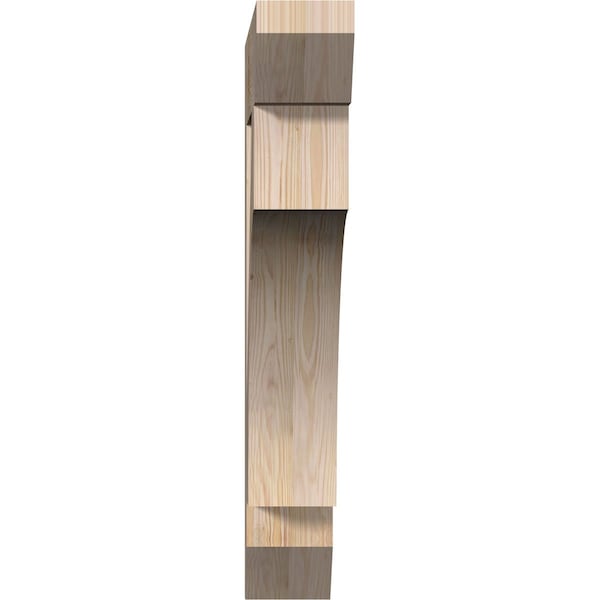 Westlake Slat Smooth Bracket, Douglas Fir, 5 1/2W X 32D X 36H